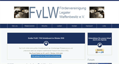 Desktop Screenshot of fvlw.de